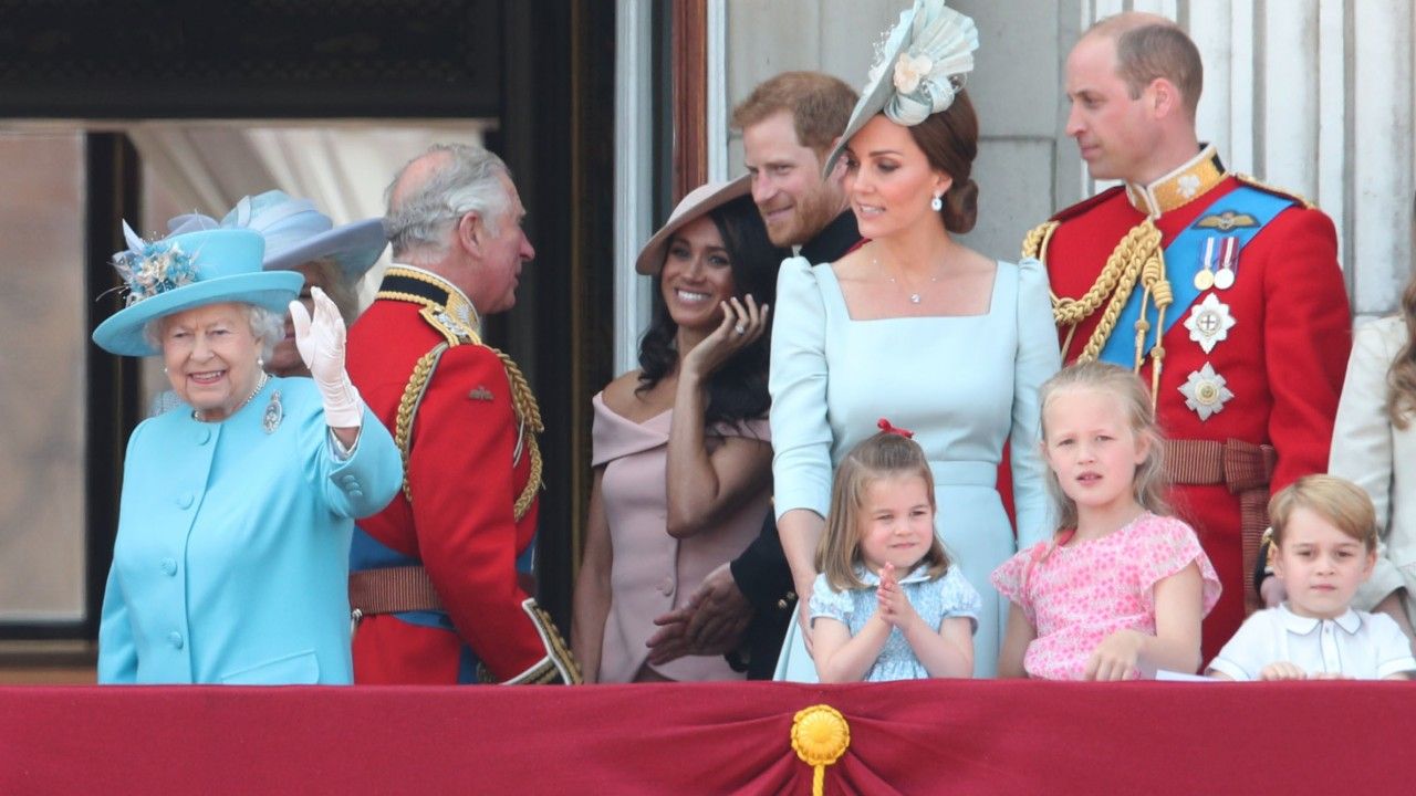 Queen Elizabeth Celebrated 92nd birthday with Royal Family at Trooping the Colour