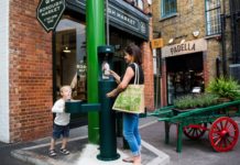 London’s New Public Water Fountains Makes a splash hit Fountains