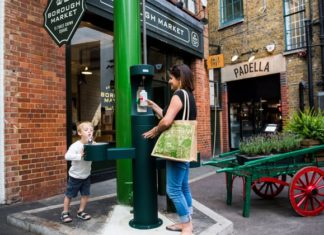 London’s New Public Water Fountains Makes a splash hit Fountains