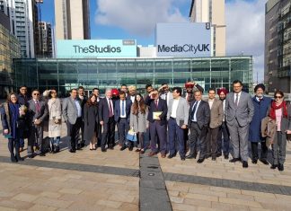 Chandigarh IT CEO Delegation Visits Manchester City on Day 1 Manchester India