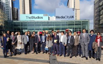 Chandigarh IT CEO Delegation Visits Manchester City on Day 1 Manchester India