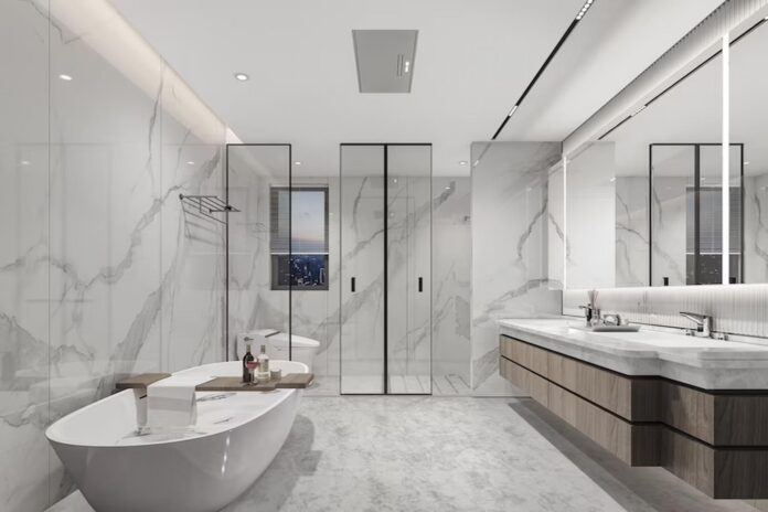 Fresh bathroom