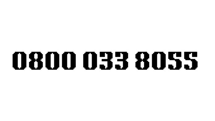 0800 033 8055 0800 033 8055