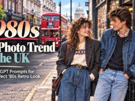 1980s AI Photo Trend in the UK: 15 ChatGPT Prompts for the Perfect ’80s Retro Look 80s AI Photo Trend