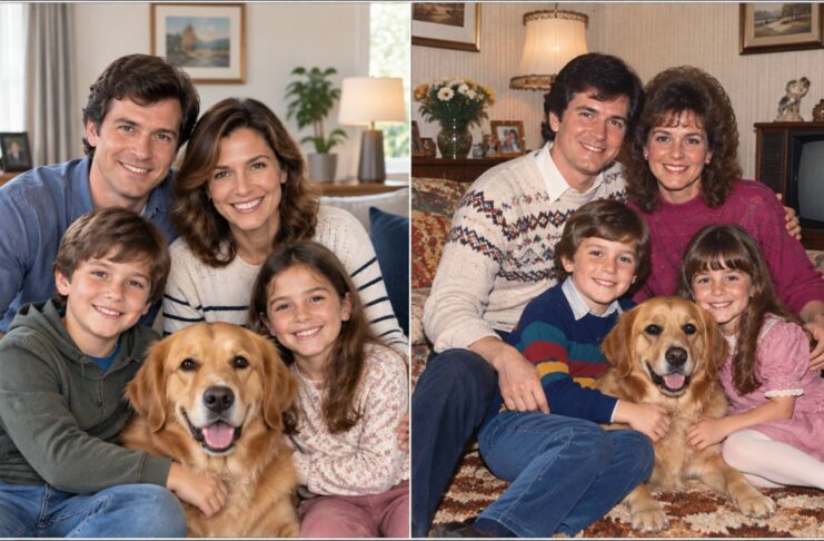 How to Create a Realistic British 1980s Family Portrait With AI British 1980s Family Portrait