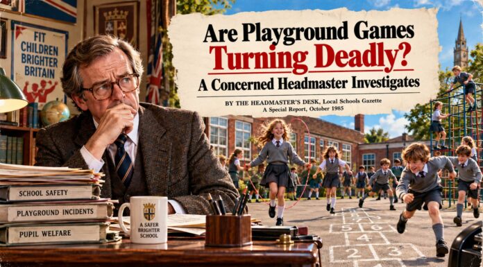 Are Playground Games Turning Deadly? A Concerned Headmaster Investigates Playground Games