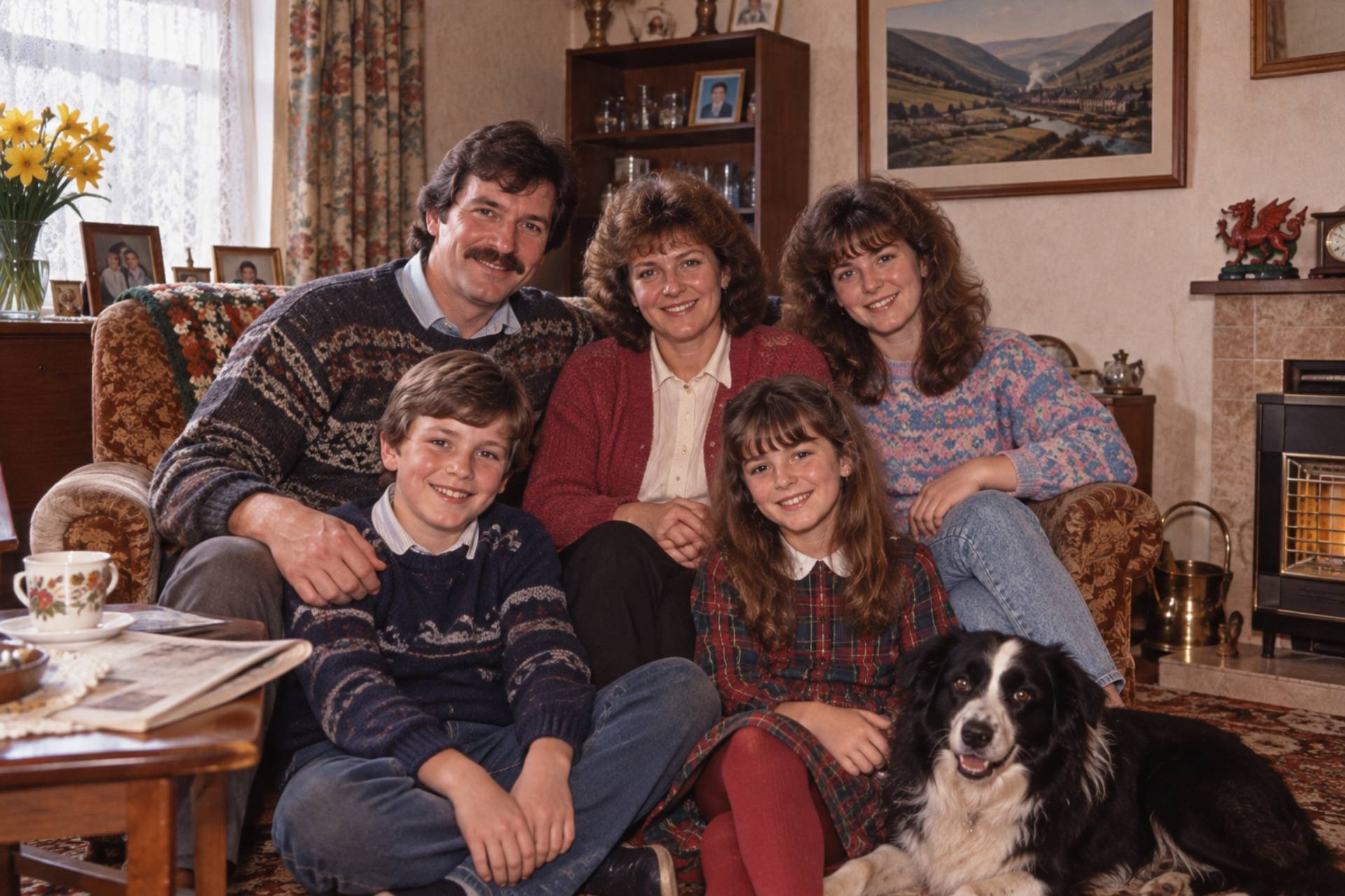 Welsh Sunday Family Portrait